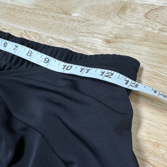 Cinq a Sept NWT Gizele Matte Jersey Tie Front Pants Black Size S Elastic Wasit - Picture 9 of 11